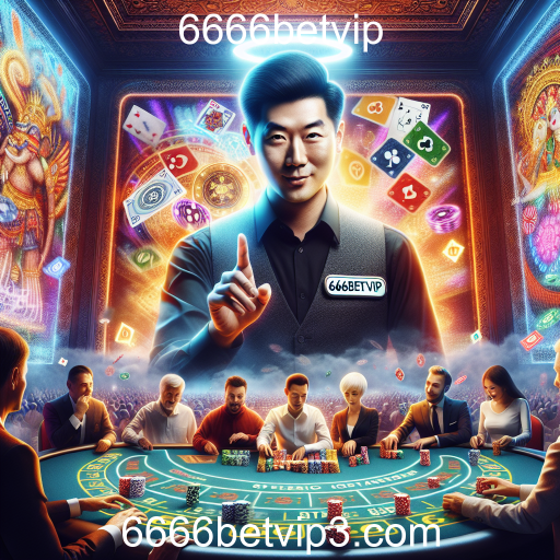 Experiência Imersiva: Dealer Ao Vivo no 6666betvip